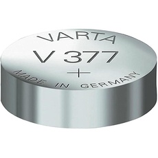 Varta Watches Knopfzellen, Bleisäure x V377 (VRLA), 1,55 V