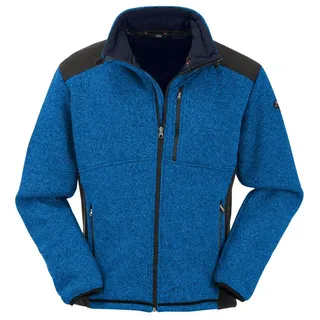 Maul Herren Brunnthal II Strickfleecejacke blue/ black 58