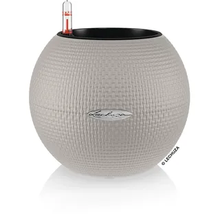 LECHUZA Puro Color 20 Ø 20 x 16 cm Sandbraun Komplettset