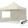 Faltpavillon 3 x 3 m inkl. 2 Seitenteile Creme