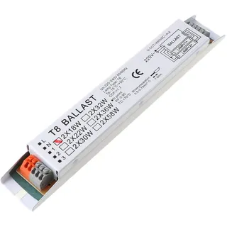 hetuioiyster T8 220-240V AC 2x18W Elektronisches Vorschaltgerät Leuchtstofflampe Vorschaltgeräte A