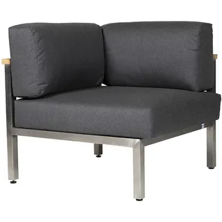 Diamond Garden Gomera Sun & Rain Lounge Eckteil Edelstahl/Teak