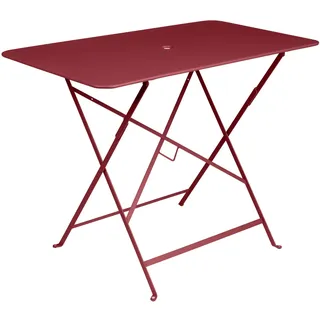 Fermob FE-BISTRO97/P Bistrotisch Bereich 2026, Rechteckig, Stahl, 57 x 97 cm, Klappbar, für bis zu 4 Personen, Außenbereich, Pariser Stil