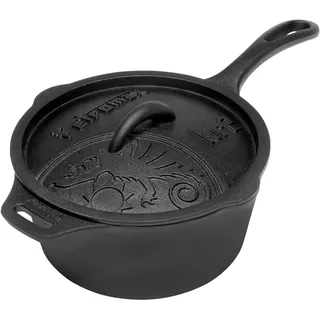 Petromax Dutch Oven 22,6 cm Gusseisen schwarz