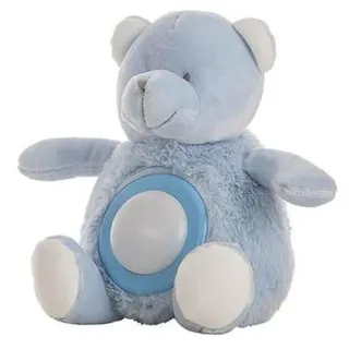 Plüschbär Blau Musik Lichter 20 cm 20cm - Blau