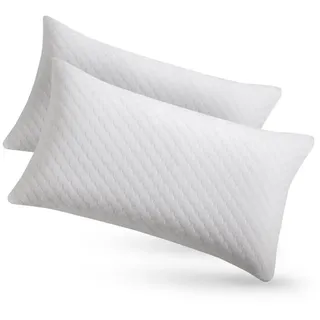 Juskys KopfKissen 40 x 80 cm Weiß
