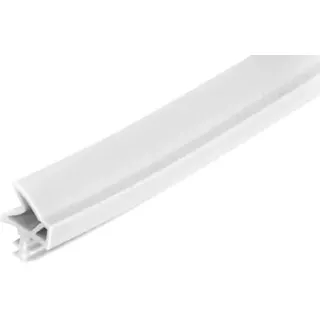 cyclingcolors Türdichtung Weiß flexibel gummi 12mm Zimmertüren Zimmertürdichtung Antidehnungsfaden Haustürdichtung Türanschlagdichtung Fensterdichtung Gummidichtung, länge 1m