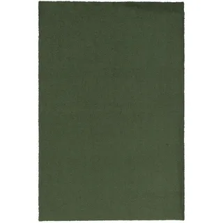 Snapstyle Hochflor Shaggy Teppich 80 x 200 cm Grün