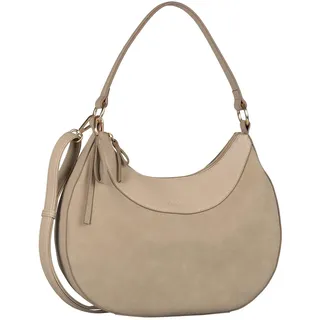 Gabor bags Selva Damen Hobo Bag Schultertasche Mittelgroß Beige