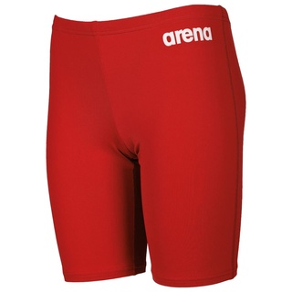 Arena Jungen Boy's Team Swim Solid Badehosen Jammer, Red-white, 152 EU