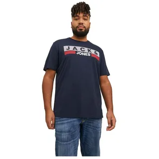 JACK & JONES Corp Logo 3 Pack Kurzarm-T-Shirt White / Pack 1 Black / 1 Navy Blazer / 1 White XL