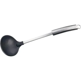 Berndes 009084 Schöpflöffel, Schwarz, Silber