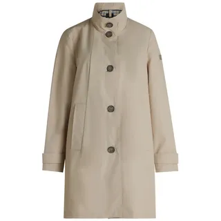 Sommerjacke BETTY BARCLAY "Sommerjacke mit Kragen", Damen, Gr. 36, beige, Obermaterial: 62% Baumwolle CO. 38% Polyamid PA., Jacken Sommerjacke