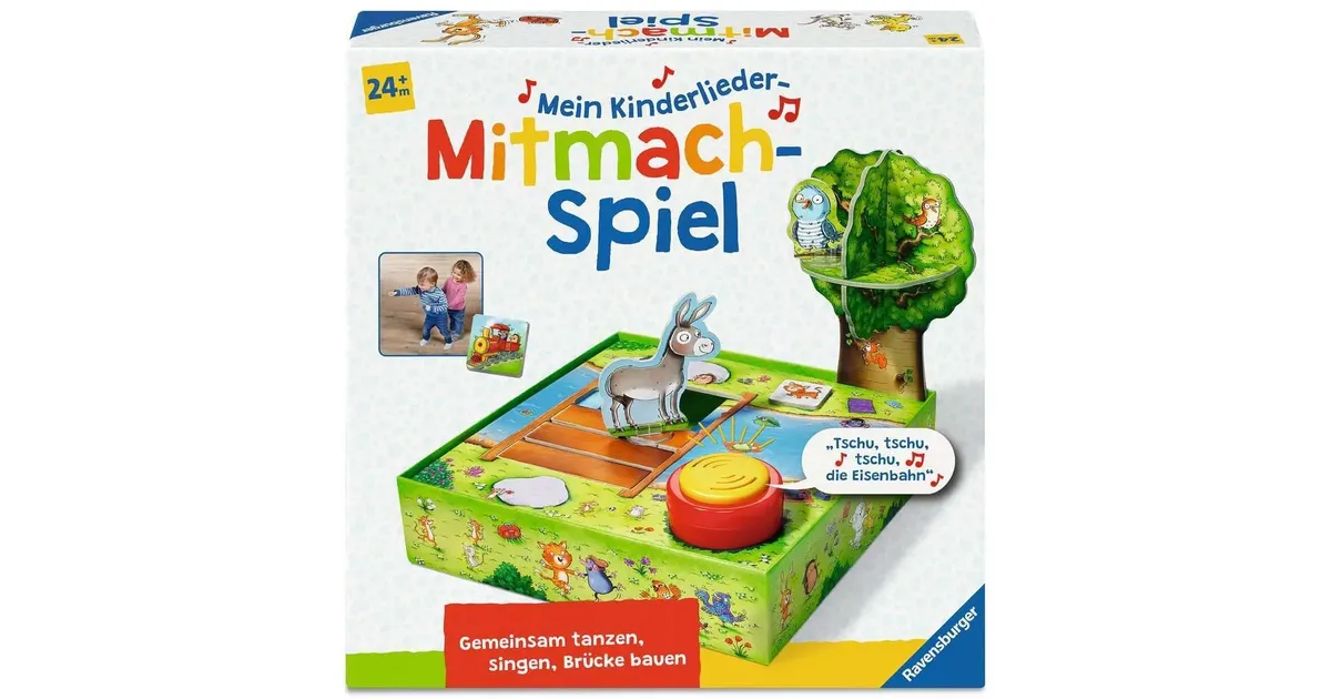 Ravensburger Ministeps – Mein Allerersters Naturspiel Mit Marienkäfer-Lupe Und 12 Bildtafeln, Ab 2 Jahren