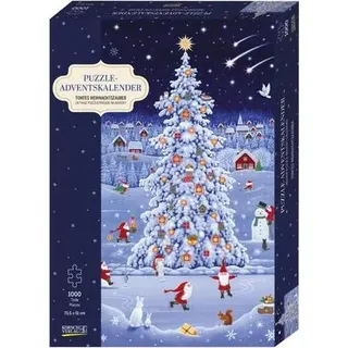 Puzzle-Adventskalender 'Tomtes Weihnachtszauber'