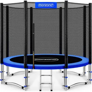 monzana Trampolin 305 cm inkl. Sicherheitsnetz Blau