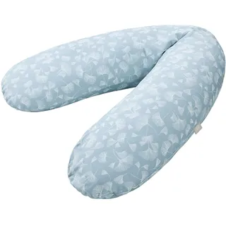 Rotho Babydesign Stillkissen Multi (190 x 35 cm) - Hypoallergen - geräuschlos - Seitenschläferkissen - Maschinenwaschbar - Motiv Ginkgo