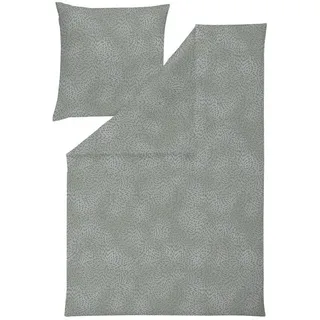 Estella Bettwäsche , Grün , Textil , Graphik , 140x200 cm , Textiles Vertrauen - Oeko-Tex® , Heimtextilien, Bettwäsche & Leintücher, Bettwäsche, Flanell-Bettwäsche