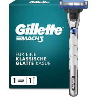 Gillette Mach3 Turbo Nassrasierer, Herren