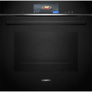 Siemens iQ700 HS758G3B1 Einbau-Dampfbackofen 60 x 60 cm Schwarz