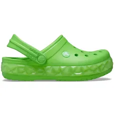 Crocs Unisex Kinder Crocband Clog T, Geo Glow Band Green Slime, 27 EU