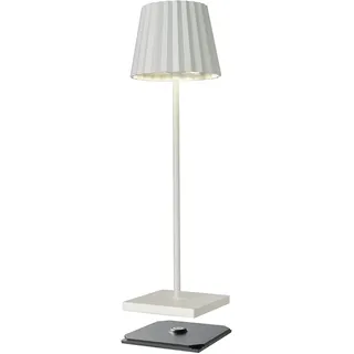 SOMPEX Dekoleuchte Aluminium 10,0 cm Akku weiß