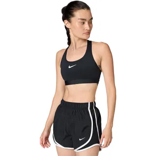 Nike Swoosh Medium Support Padded Sport-BH Damen 010 black/white M