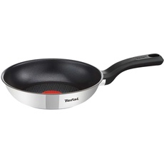 Tefal Comfort Max Bratpfanne 20 cm, hochwertiger Edelstahl, Thermo-Spot, Antihaftbeschichtung, Induktion G7260244