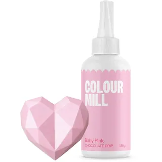 Colour Mill Choco Drip Schokoladen-Glasur, Baby Pink, 125g