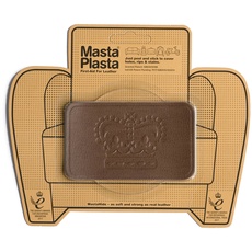 MastaPlasta Leder-Reparaturflicken selbstklebend PREMIUM. KRONE 10cmx6cm. Wählen Sie Farbe. Erste Hilfe für Sofas, Autositze, Handtaschen, Jacken usw