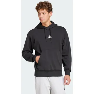 adidas Hoodie Schwarz/Weiß L