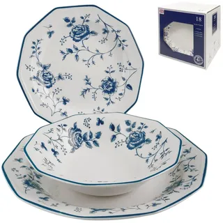 CHILL Service-Geschirr Tabelle 18 Ersatzearth Blue Rose