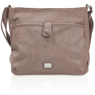 s.Oliver (Bags) 39.408.94.6855 39.408.94.6855 Damen Schultertaschen 32x28x11 cm (B x H x T), Braun (Bison 8623)