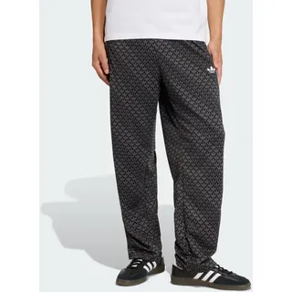 adidas Trainingshose mit Logo-Muster, Black, M