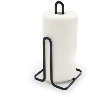 simplywire – Schwarzer Flachdraht-Küchenrollenhalter
