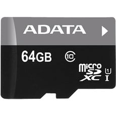 Bild microSDXC Premier 64GB Class 10 UHS-I + SD-Adapter