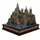 Noble Collection Nachbildung des Hogwarts-Schlosses auf Holzsockel