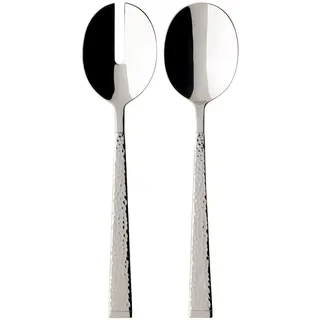Villeroy & Boch "Salatbesteck Blacksmith 2er Set edelstahl", Spülmaschinenfest,