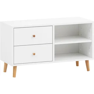 Schildmeyer Sitzbank Bjarne Weiß 78,9 x 33 x 46,5 cm