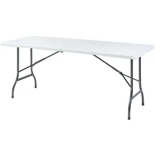 [en.casa] Ljusnarsberg Klapptisch 180 x 75 x 72 cm Weiß