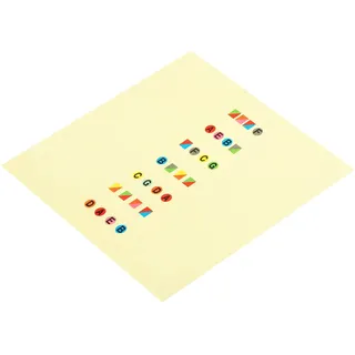 sourcing map Violin Griffbrett Aufkleber 4/4 Violine Finger Leitfaden Griffbrett Aufkleber Marker Geige Aufkleber für Violine Üben Anfänger