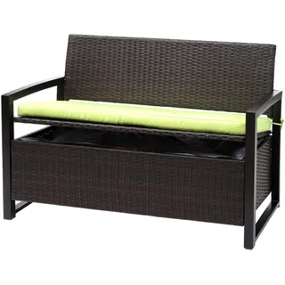 MCW 2er Sitzbank 2 x 0 x 0 cm Braun/Grün