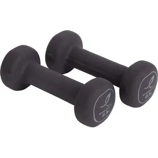 Energetics Kurzhantel Hantel Neopren 2 x 5,0 kg schwarz/grau
