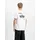 Back Print Kurzarm-t-shirt White XL