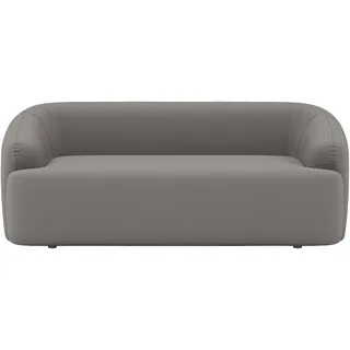 Home affaire 2-Sitzer »Nergal, Einzelsofa Breite 217cm, organisches Design« Modernes Design, schlichte Optik, stilvoller Blickfang im Wohnzimmer, grau