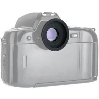 Weiches Augenmuschel Silikon-Okular mit Optischem Glas für Nikon DK17 DK19 | Für Nikon DSLR D5 D4S D4 D3S D3 D2H D2X D2Xs D2Hs D850 D810A D810 D800E D800 D700 D500 Df, Bequem für außenaufnahmen