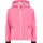 Kid Gjacket Fix Hood Rosa fluoreszierendes Weiß 164