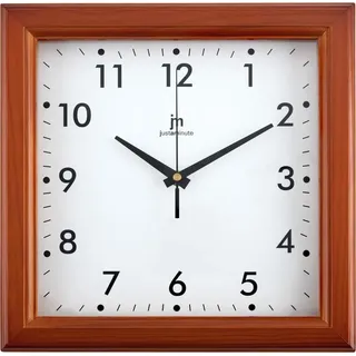 Lowell 21038C Wand- /Tischuhr Mechanische Uhr Quadratisch Walnuss