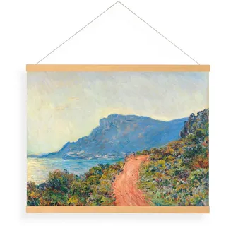 Art for the Home Poster Südliche Landschaft , Multicolor , Textil , Landschaft/Berg , Rechteckig , 80x60x0.1 cm , FSC Mix , Bilder & Rahmen, Bilder, Sonstige Wandbilder