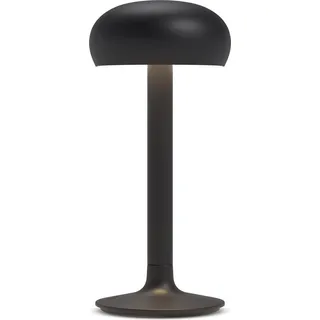 eva solo LED Tischleuchte Aluminium 29,0 cm Akku 1 Stück schwarz